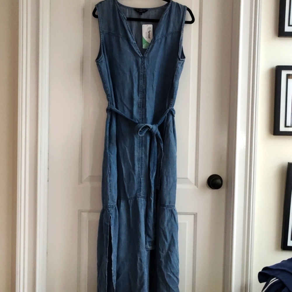 Velvet heart Los Angeles NWT maxi denim dress
